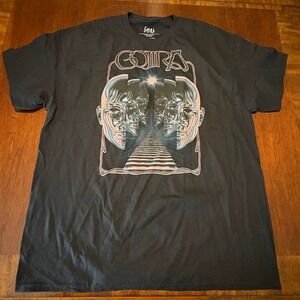 Gojira Band T-Shirt Surreal Heads & Stairs Graphic Black X-Large Metal